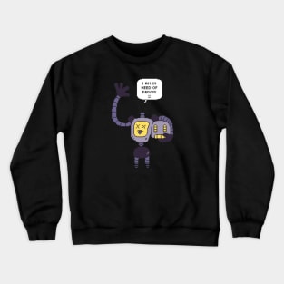 Repair Pixel Robot Crewneck Sweatshirt